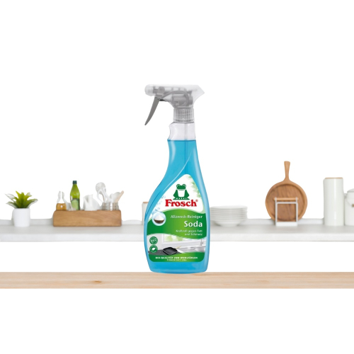 Chai Xịt Vệ Sinh Bếp Đa Năng Hữu Cơ Frosch 500ml Hương Baking Soda